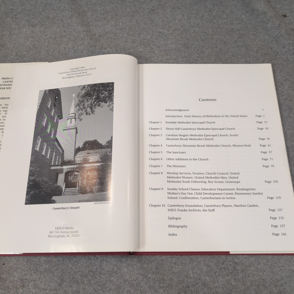 From a Brush Arbor Canterbury United Methodist Church 135 Year History Book 2002 - Picture 2 of 3